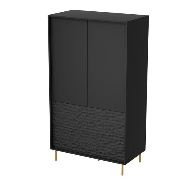 Halmar Armadio con 4 ante Bullet Nero