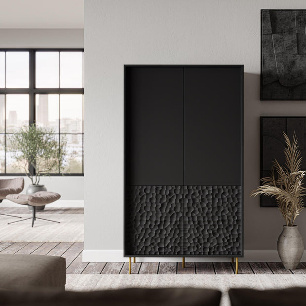 Halmar Armadio con 4 ante Bullet Nero