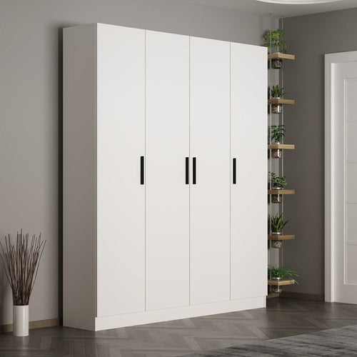 Armadio con 4 ante Noah 8200 Bianco