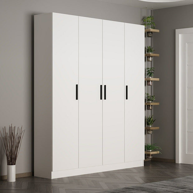 Armadio con 4 ante Noah 8200 Bianco