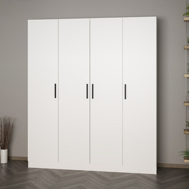 Armadio con 4 ante Noah 8200 Bianco (2)