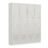 Armadio con 4 ante Noah 8233 Bianco (3)