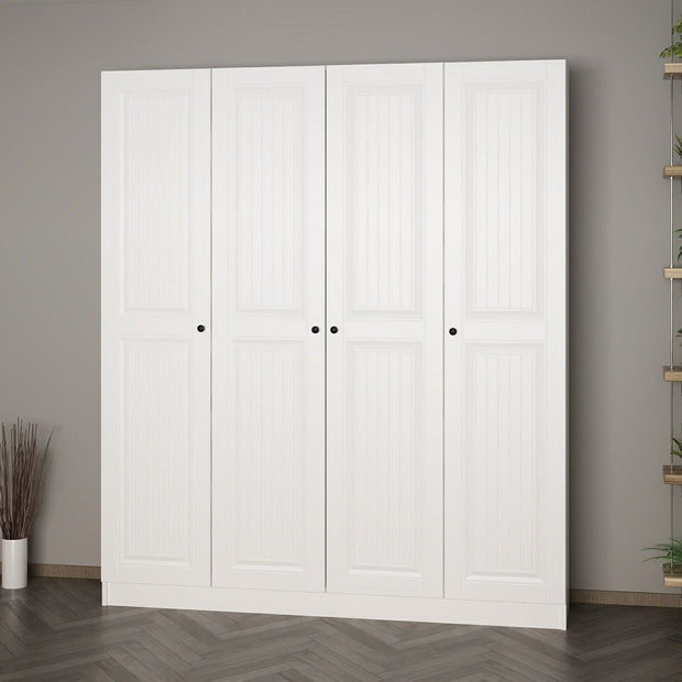 Armadio con 4 ante Noah 8244 Bianco (2)