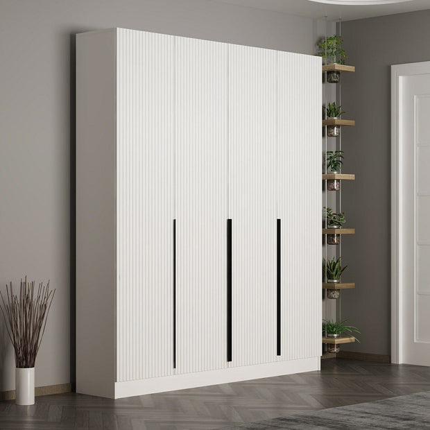 Armadio con 4 ante Noah 8255 Bianco