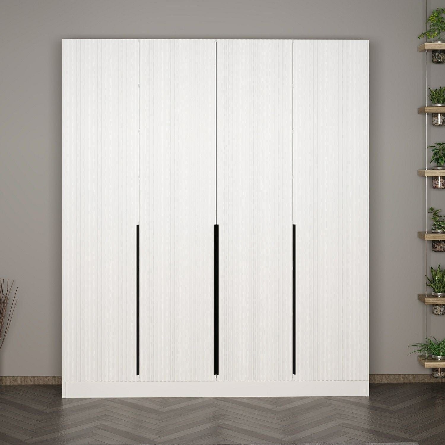 Armadio con 4 ante Noah 8255 Bianco (1)