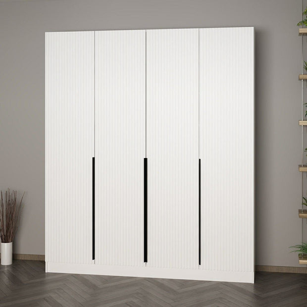 Armadio con 4 ante Noah 8255 Bianco (2)