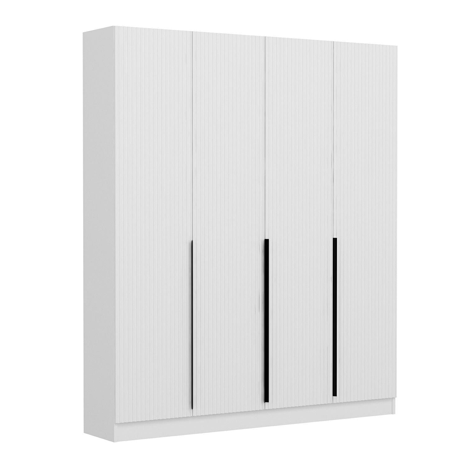 Armadio con 4 ante Noah 8255 Bianco (3)