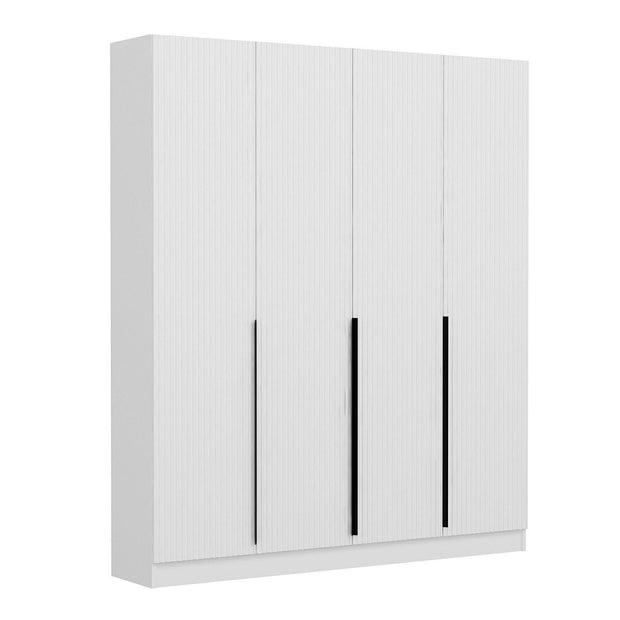 Armadio con 4 ante Noah 8255 Bianco (3)