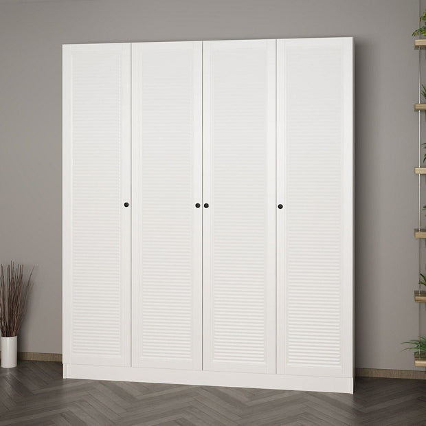 Armadio con 4 ante Noah 8459 Bianco (2)