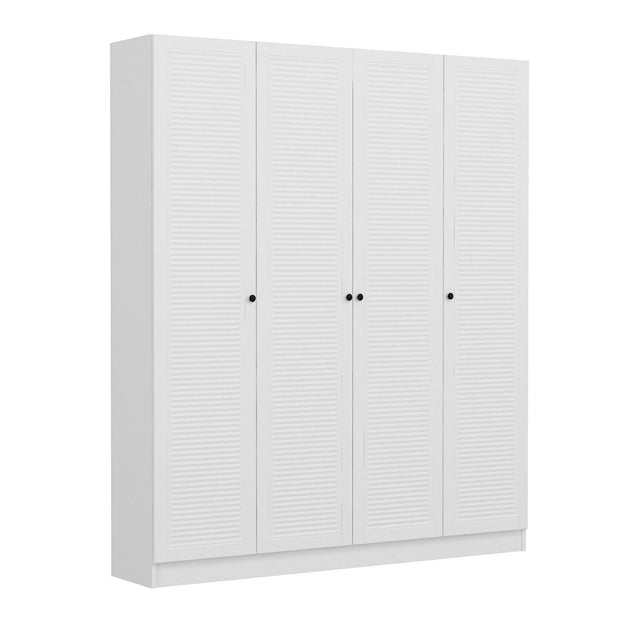 Armadio con 4 ante Noah 8459 Bianco (3)