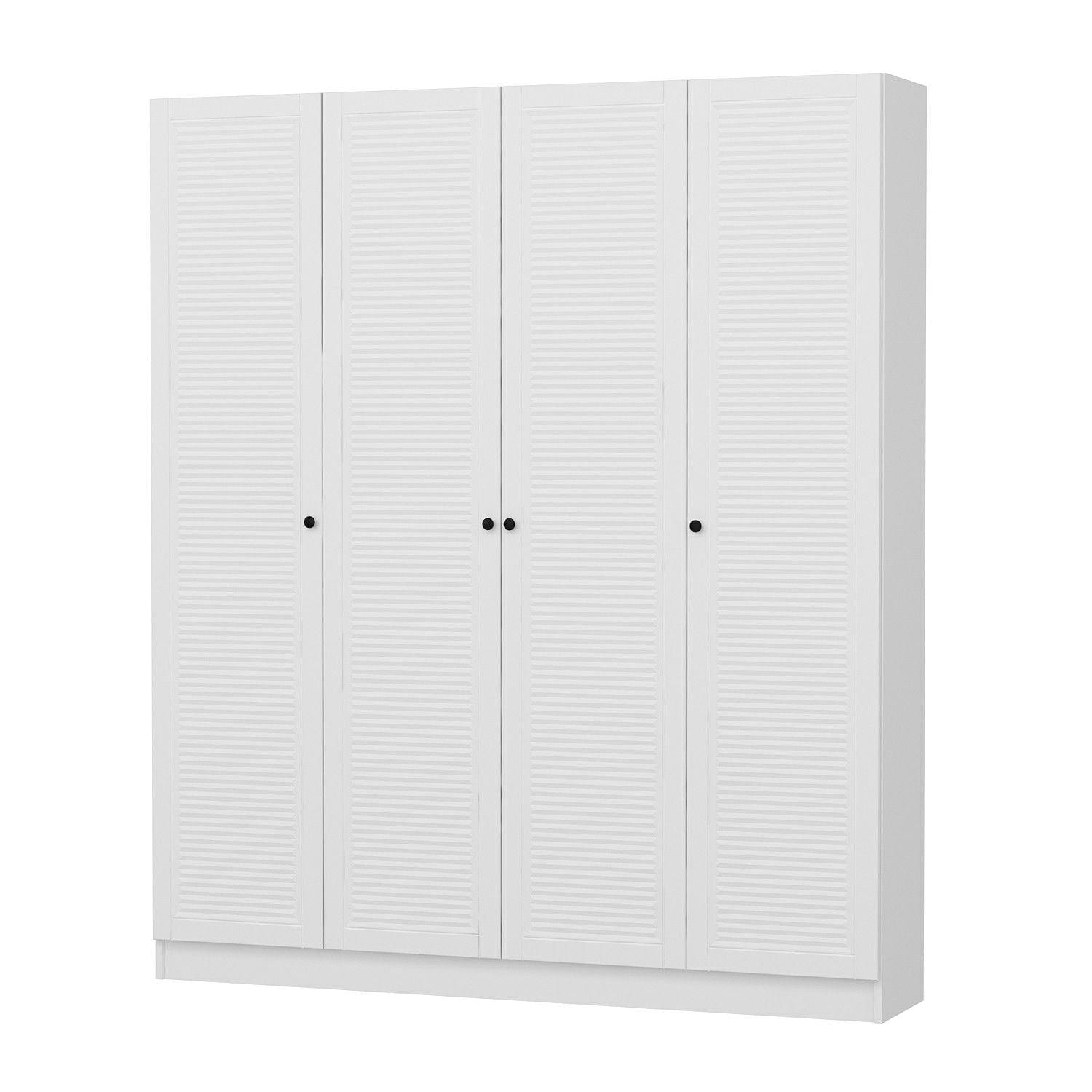 Armadio con 4 ante Noah 8459 Bianco (5)