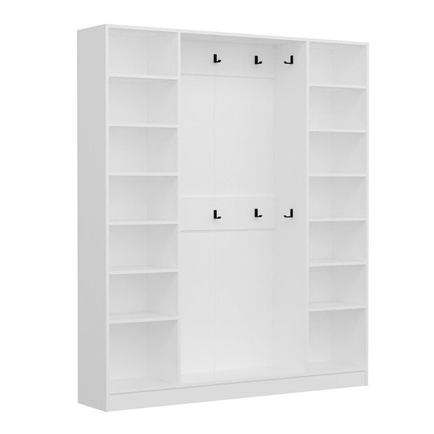 Armadio con 4 ante Noah 8459 Bianco (6)