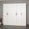 Armadio con 5 ante Noah 8201 Bianco (2)