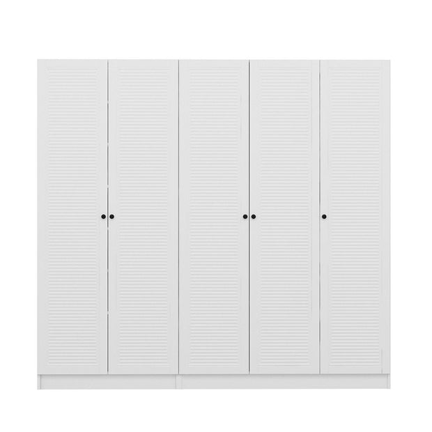 Armadio con 5 ante Noah 8460 Bianco (4)