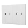 Armadio con 6 ante Noah 8203 Bianco (5)
