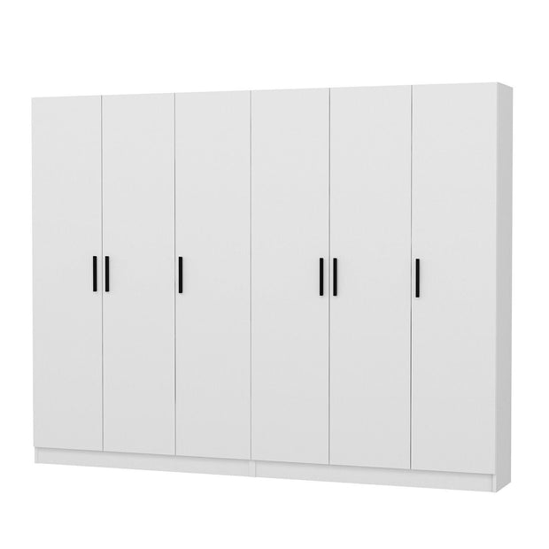 Armadio con 6 ante Noah 8203 Bianco (5)