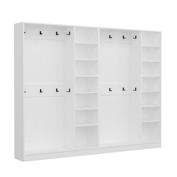 Armadio con 6 ante Noah 8203 Bianco (6)