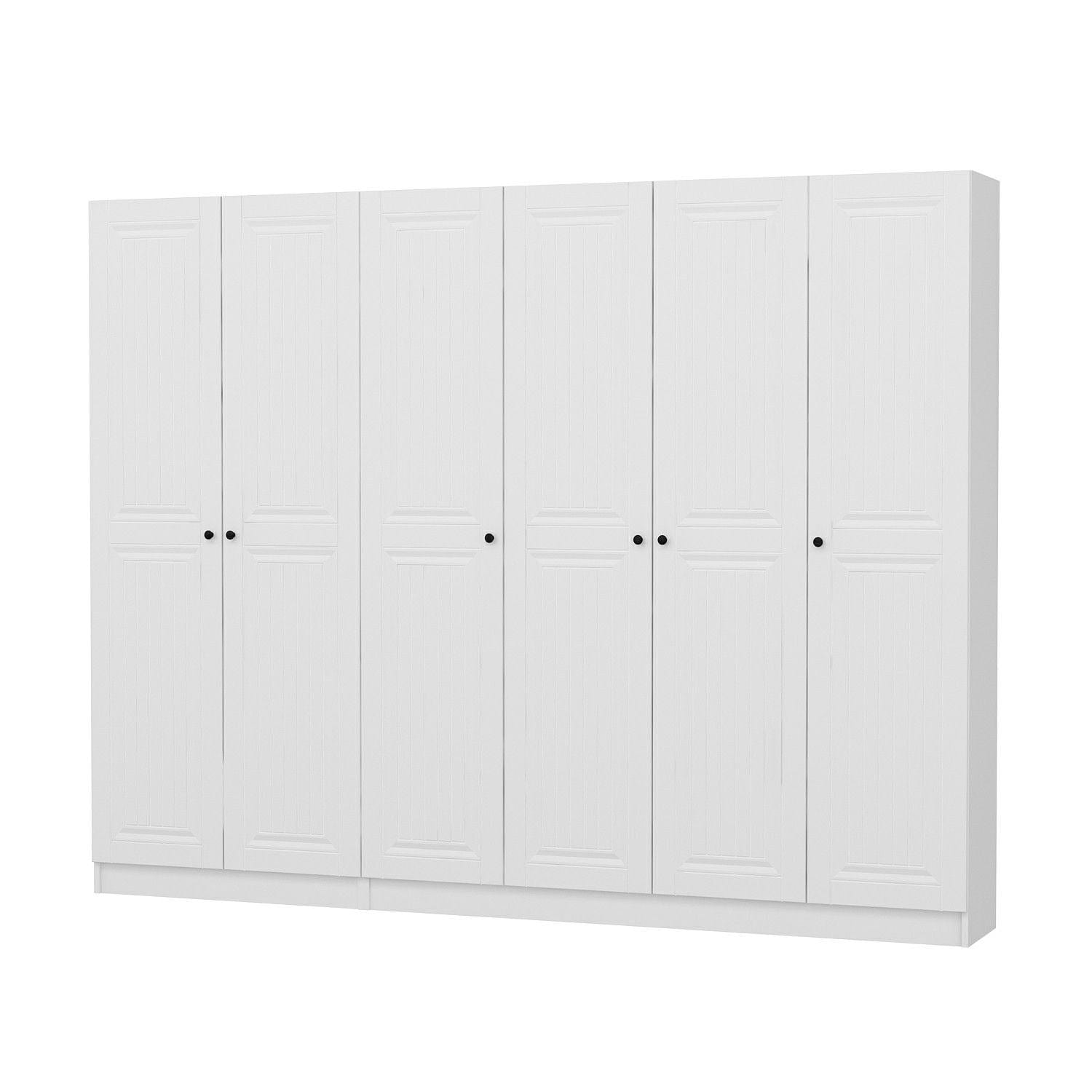 Armadio con 6 ante Noah 8246 Bianco (5)