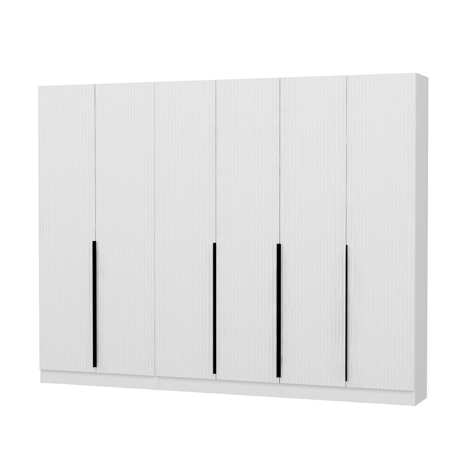 Armadio con 6 ante Noah 8257 Bianco (5)