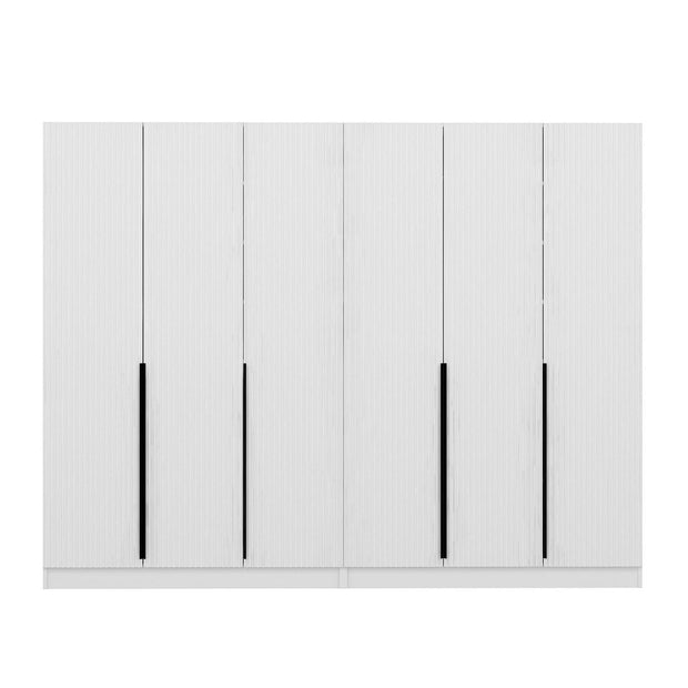 Armadio con 6 ante Noah 8258 Bianco (4)