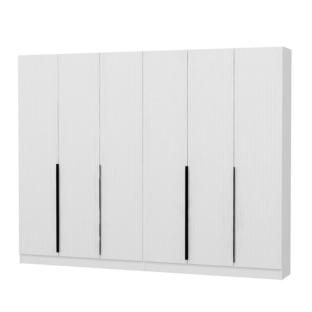 Armadio con 6 ante Noah 8258 Bianco (5)