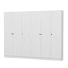 Armadio con 6 ante Noah 8462 Bianco (5)