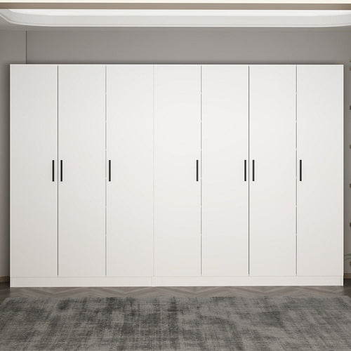 Armadio con 7 ante Noah 8205 Bianco (1)