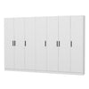 Armadio con 7 ante Noah 8205 Bianco (5)