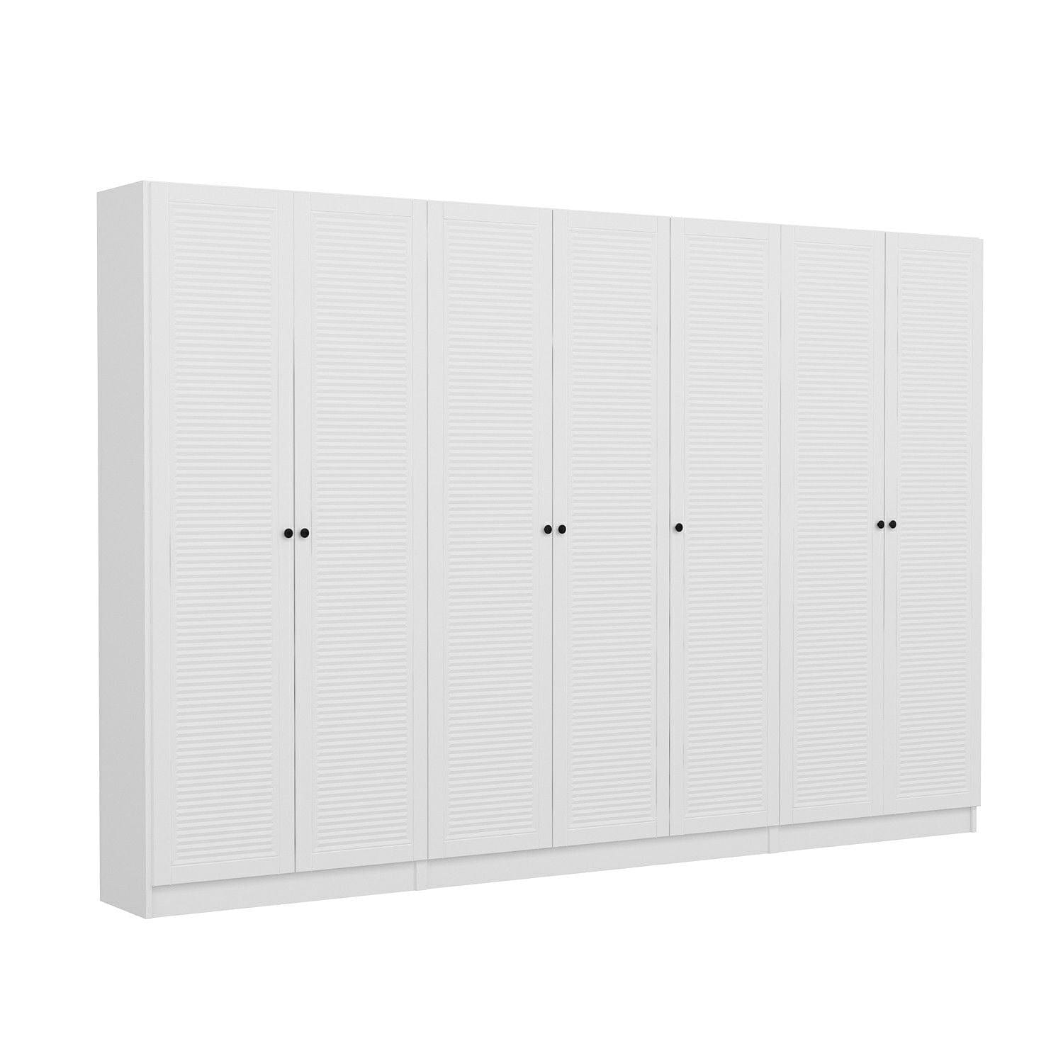 Armadio con 7 ante Noah 8463 Bianco (3)