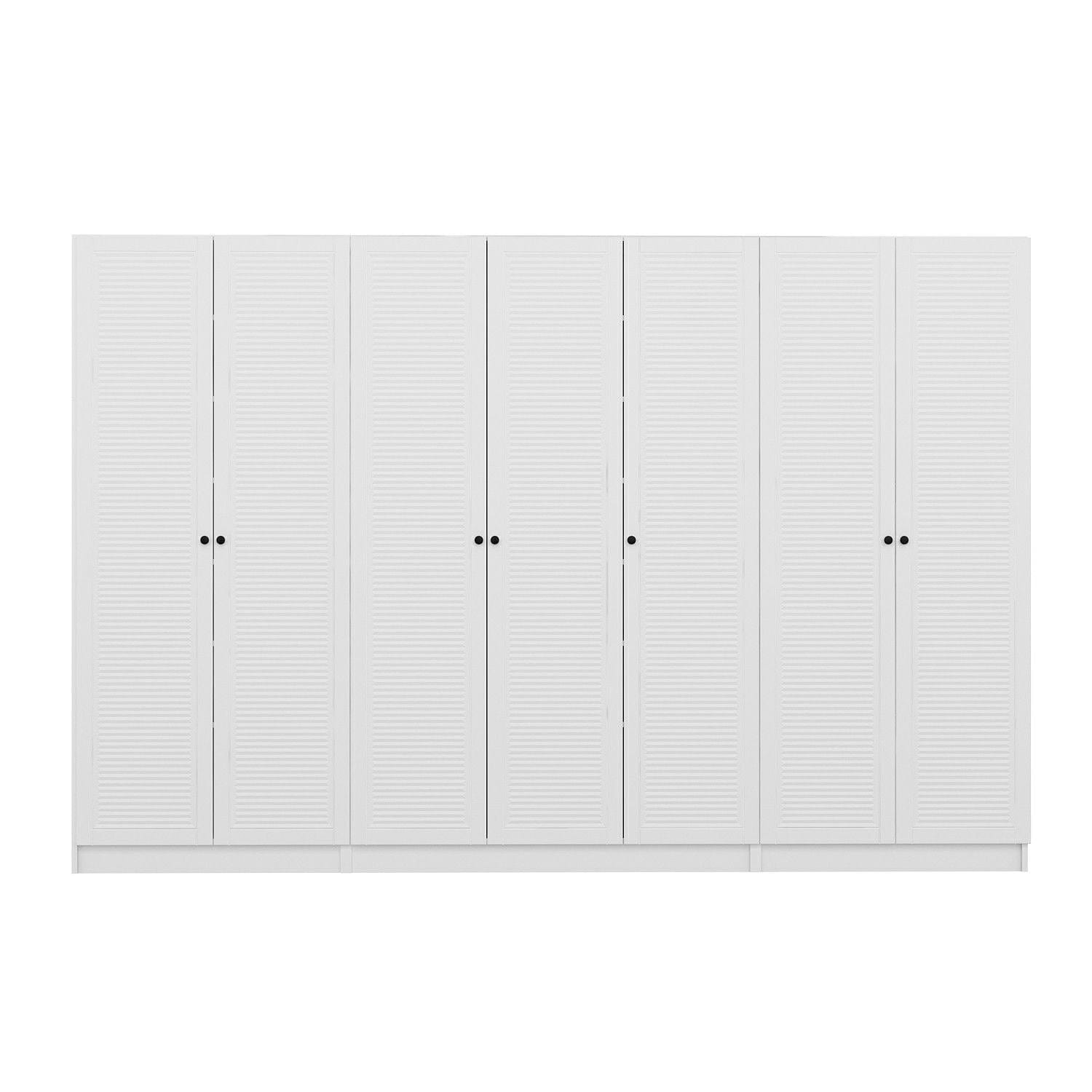 Armadio con 7 ante Noah 8463 Bianco (4)