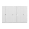 Armadio con 7 ante Noah 8463 Bianco (4)