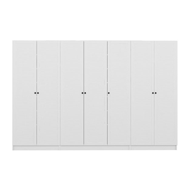 Armadio con 7 ante Noah 8463 Bianco (4)