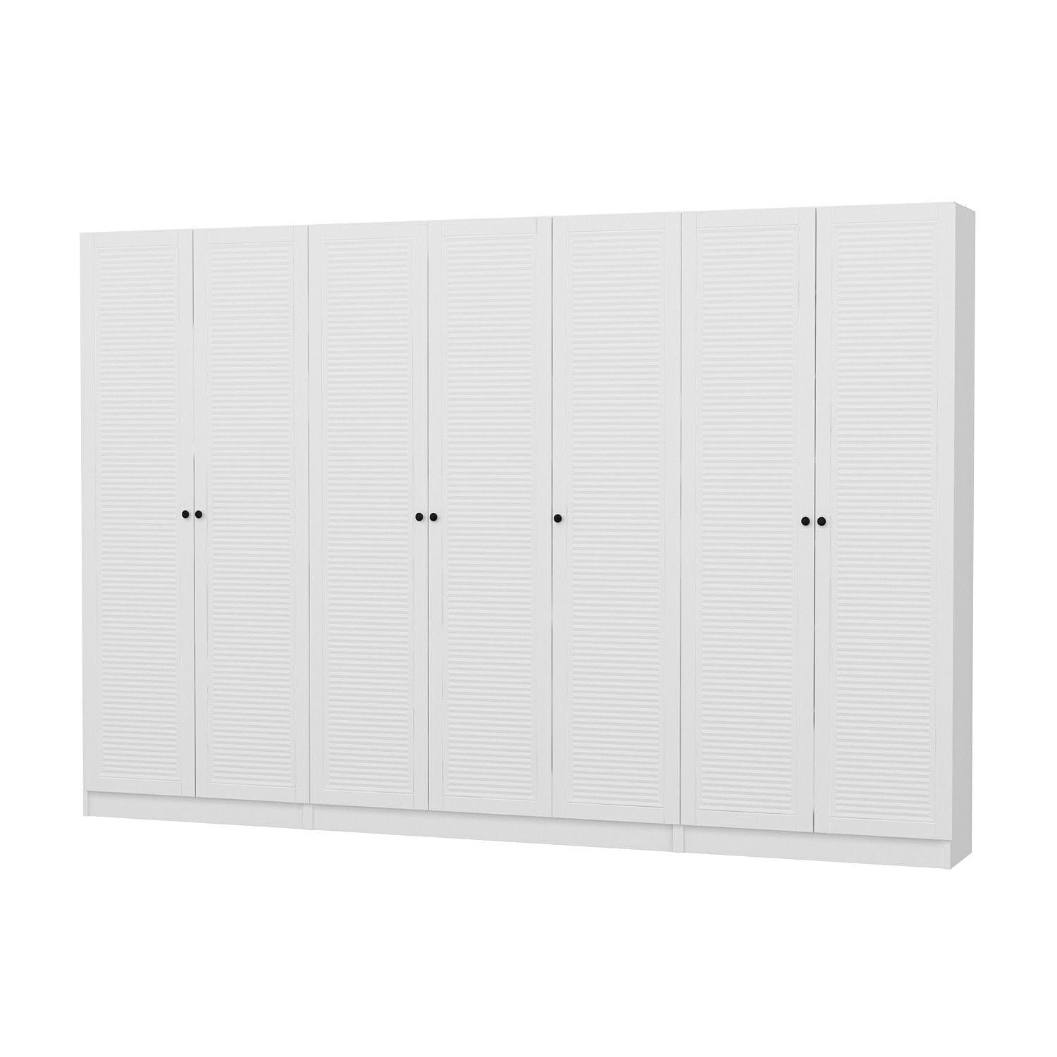 Armadio con 7 ante Noah 8463 Bianco (5)