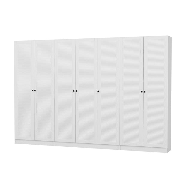 Armadio con 7 ante Noah 8463 Bianco (5)