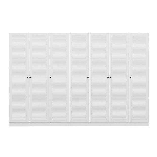 Armadio con 7 ante Noah 8464 Bianco (4)