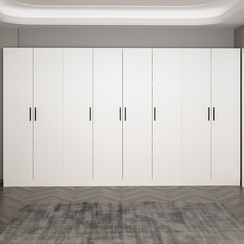 Armadio con 8 ante Noah 8206 Bianco (1)