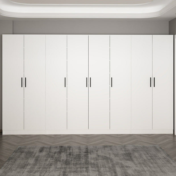 Armadio con 8 ante Noah 8206 Bianco (1)