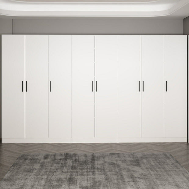 Armadio con 8 ante Noah 8207 Bianco (1)