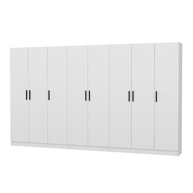 Armadio con 8 ante Noah 8207 Bianco (5)