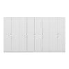 Armadio con 8 ante Noah 8250 Bianco (4)