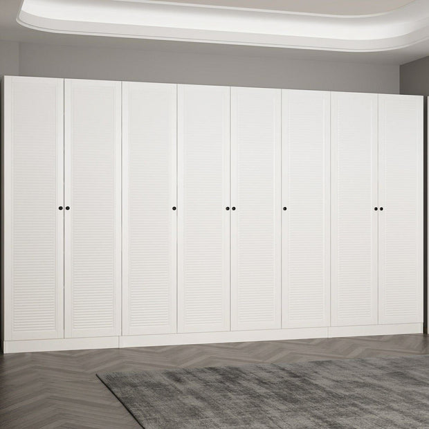 Armadio con 8 ante Noah 8465 Bianco
