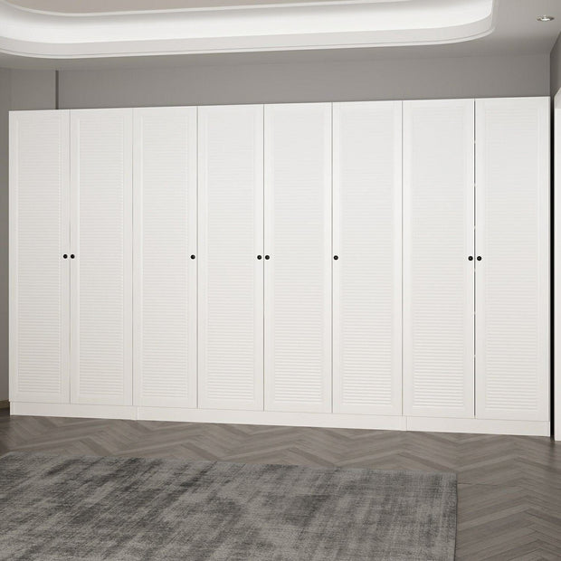 Armadio con 8 ante Noah 8465 Bianco (2)