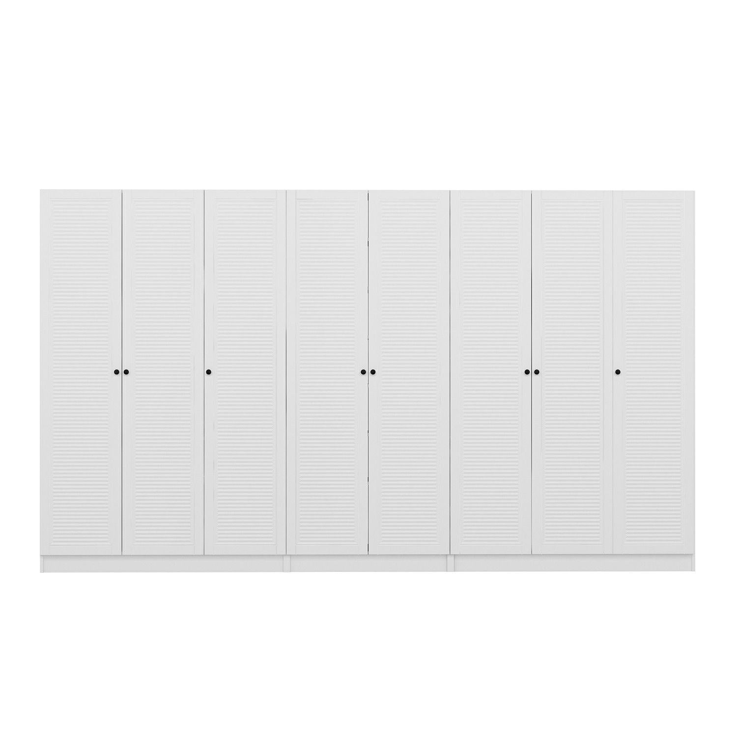 Armadio con 8 ante Noah 8466 Bianco (4)