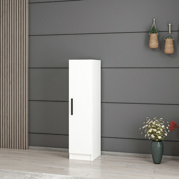 Armadio da ingresso con 1 anta Noah 7184 Bianco