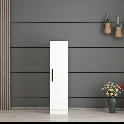Armadio da ingresso con 1 anta Noah 7184 Bianco (1)