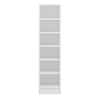 Armadio da ingresso con 1 anta Noah 7184 Bianco (6)
