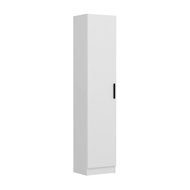 Armadio da ingresso con 1 anta Noah 7311 Bianco (3)