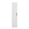 Armadio da ingresso con 1 anta Noah 7311 Bianco (4)