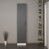 Armadio da ingresso con 1 anta Noah 8208 Antracite (1)