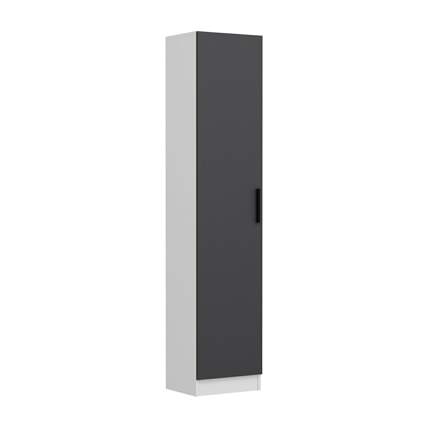 Armadio da ingresso con 1 anta Noah 8208 Antracite (3)